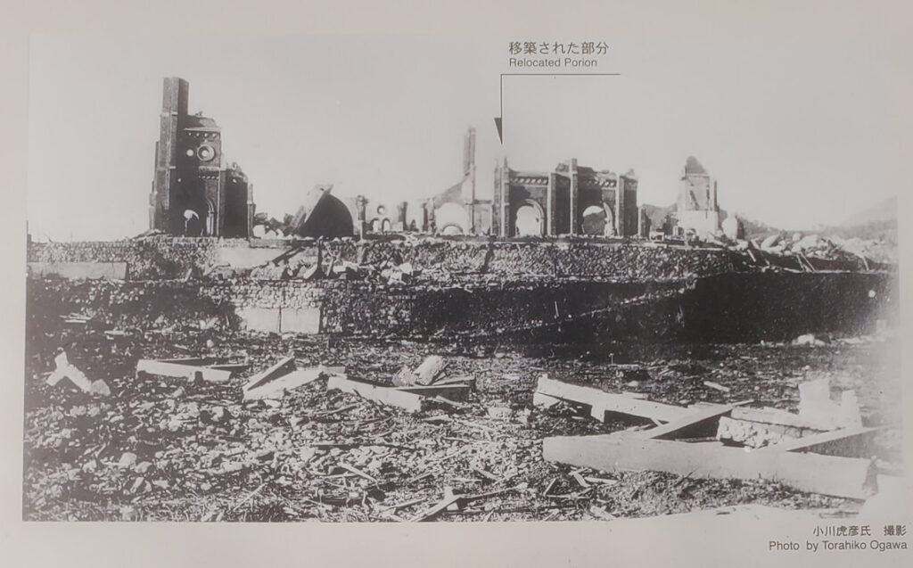 原爆で破壊された当時の浦上天主堂