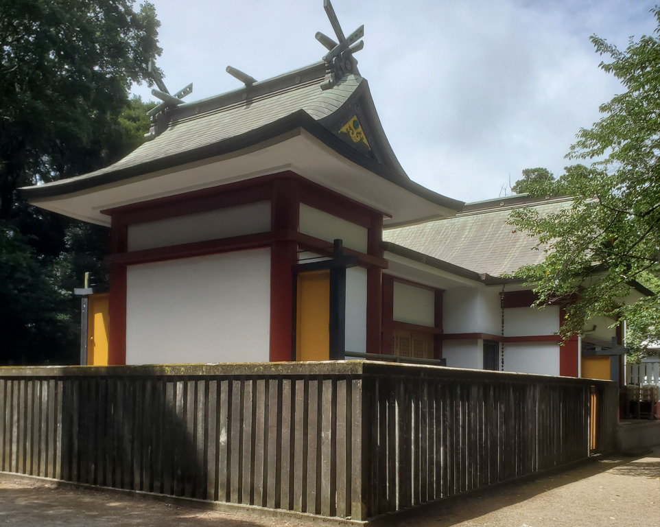 息栖神社の社殿
