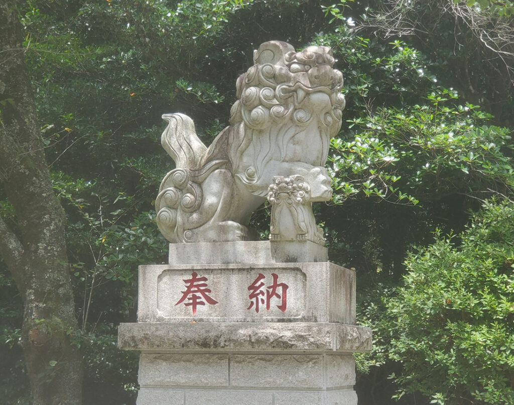 香取神宮の狛犬