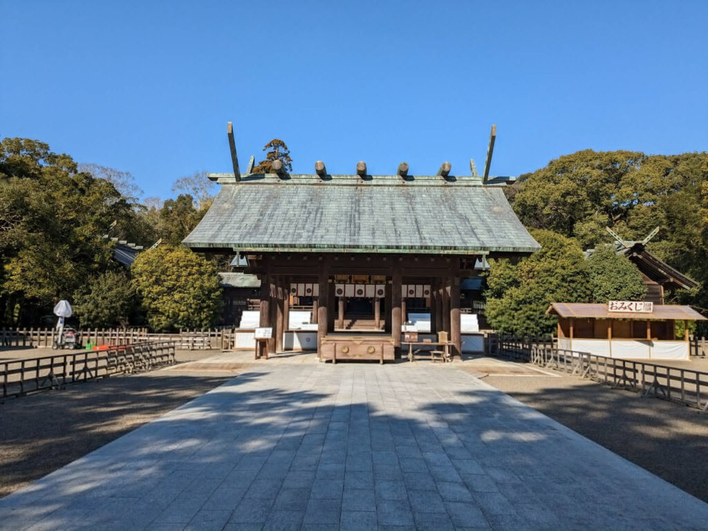 宮崎神宮の社殿