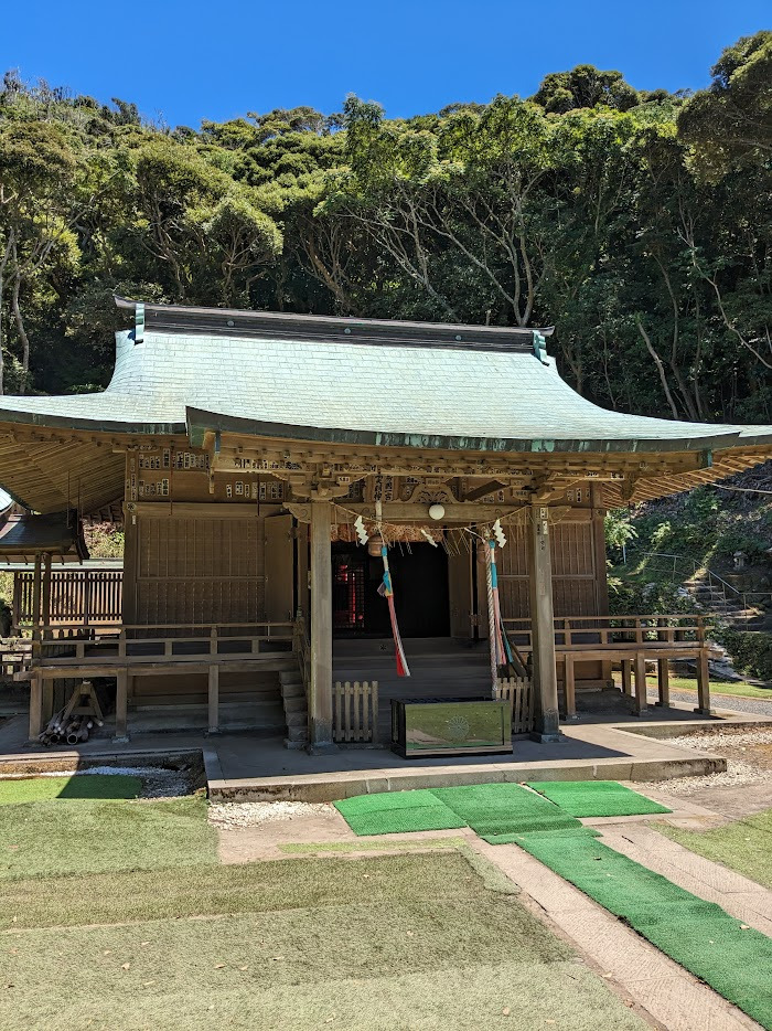 洲崎神社,拝殿