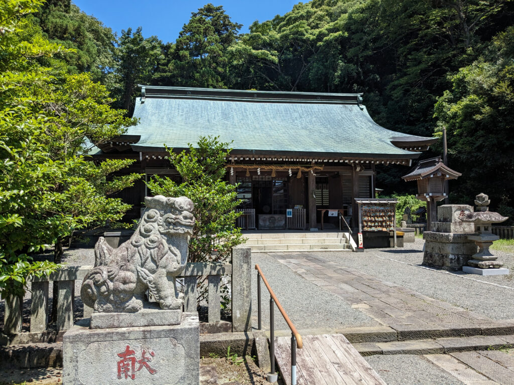 川勾神社の社殿