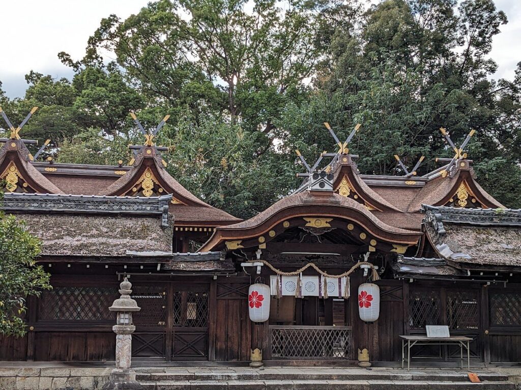 平野神社の社殿