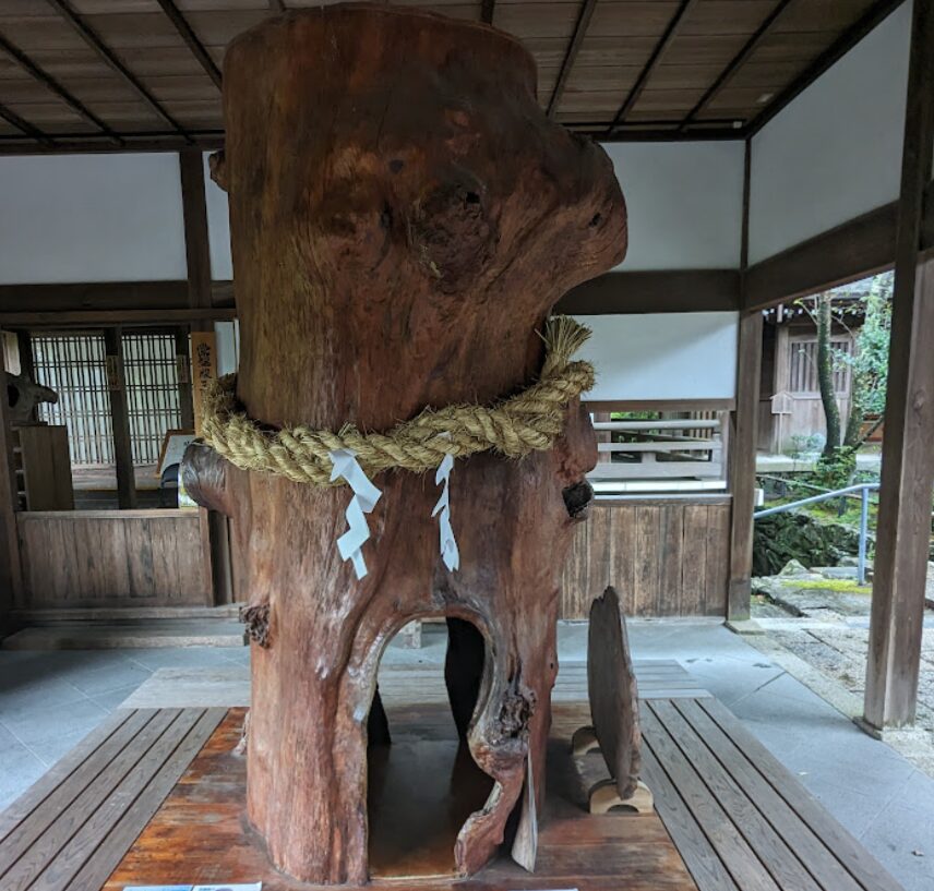 伊太祁曽神社,木の俣くぐり