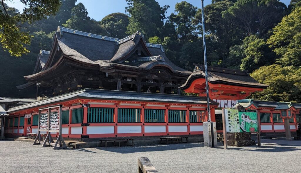 高良大社,社殿