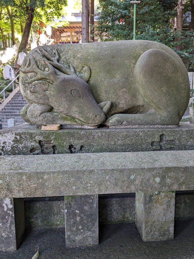 社殿,枚岡神社,鳥居,なで鹿