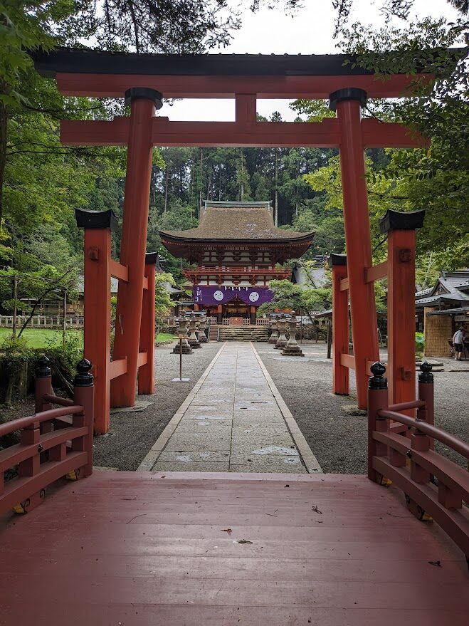 丹生都比売神社,紀伊山地の霊場と参詣道,鳥居,橋