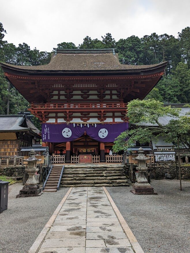 丹生都比売神社,紀伊山地の霊場と参詣道,鳥居,楼門