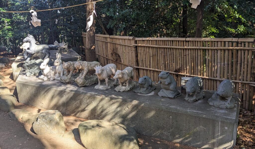 比々多神社,十二支