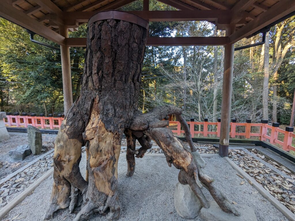 伏見稲荷大社,値上りの松