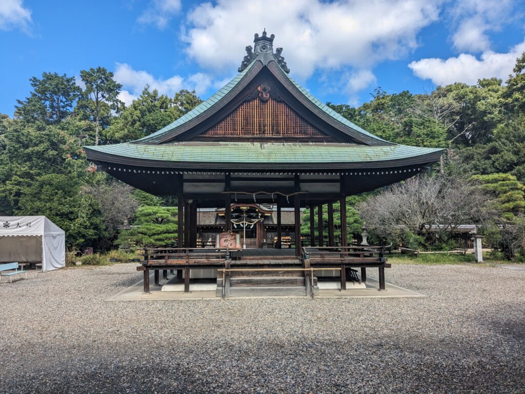 梅宮大社,拝殿