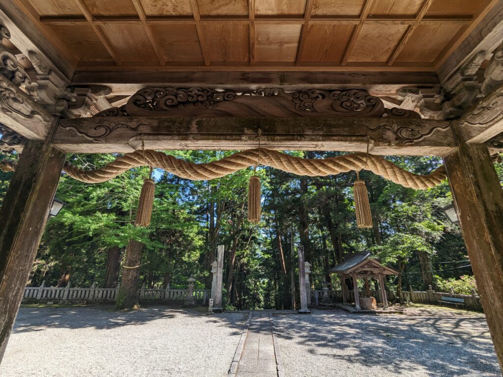 上一宮大栗神社,社殿