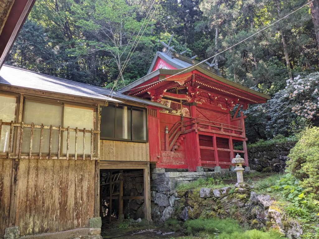 上一宮大栗神社,社殿,鳥居,神門