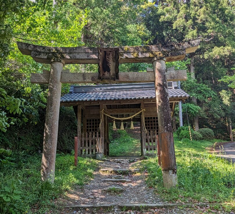 上一宮大栗神社,社殿,鳥居,神門