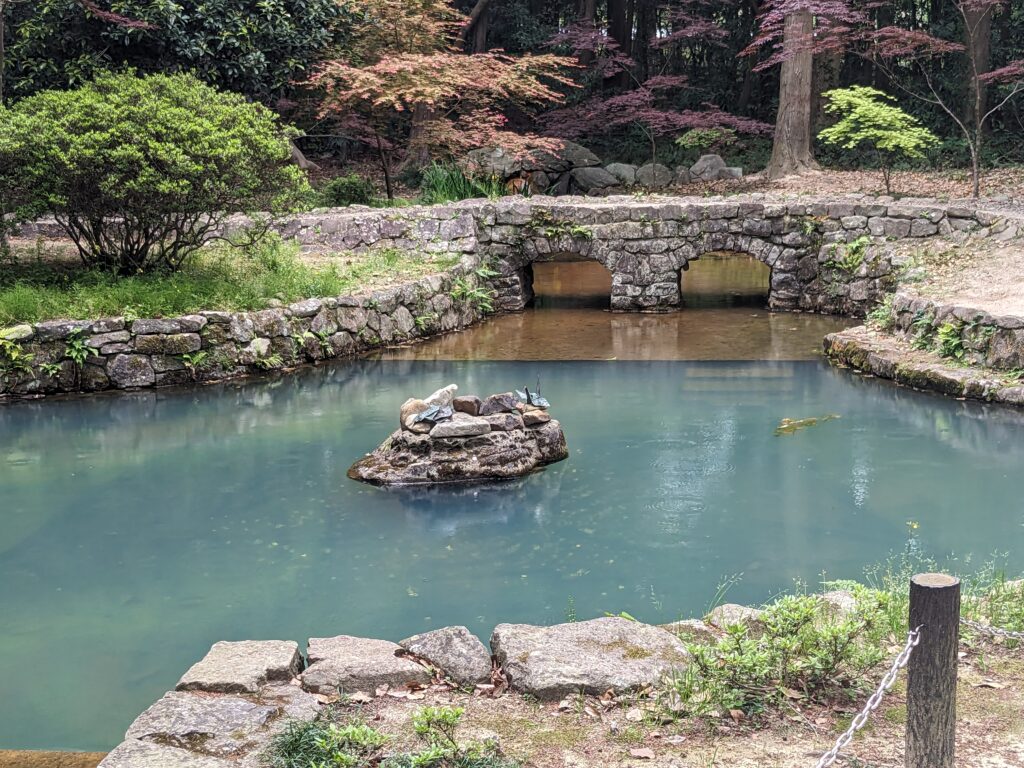 大麻比古神社,めがね橋,心願の鏡池