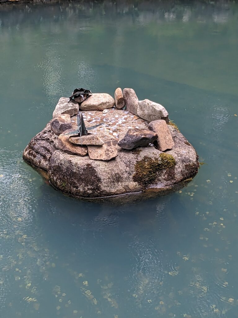 大麻比古神社,めがね橋,心願の鏡池