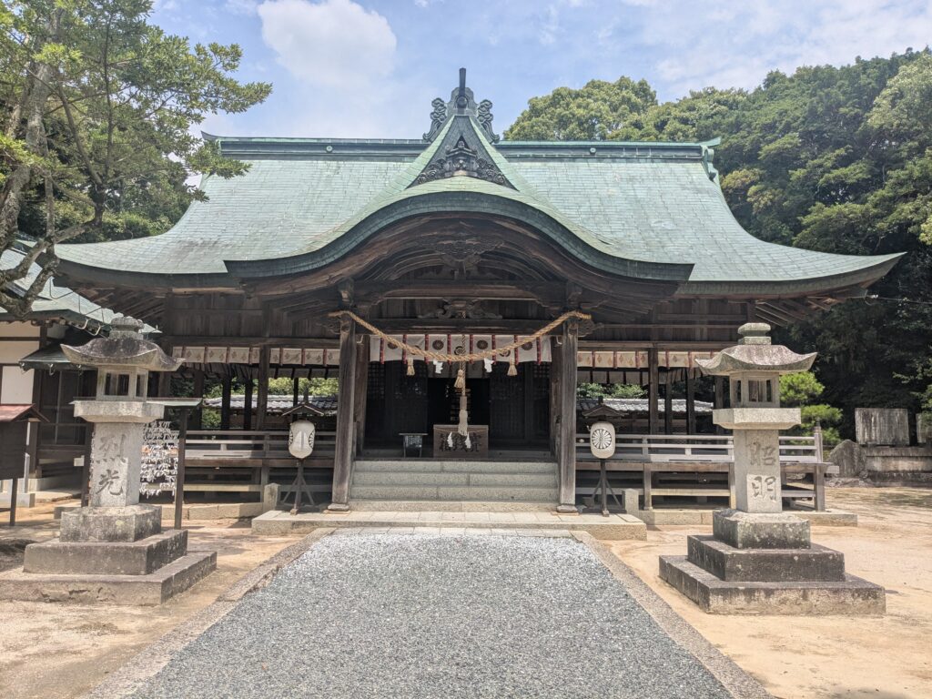 玉祖神社,社殿