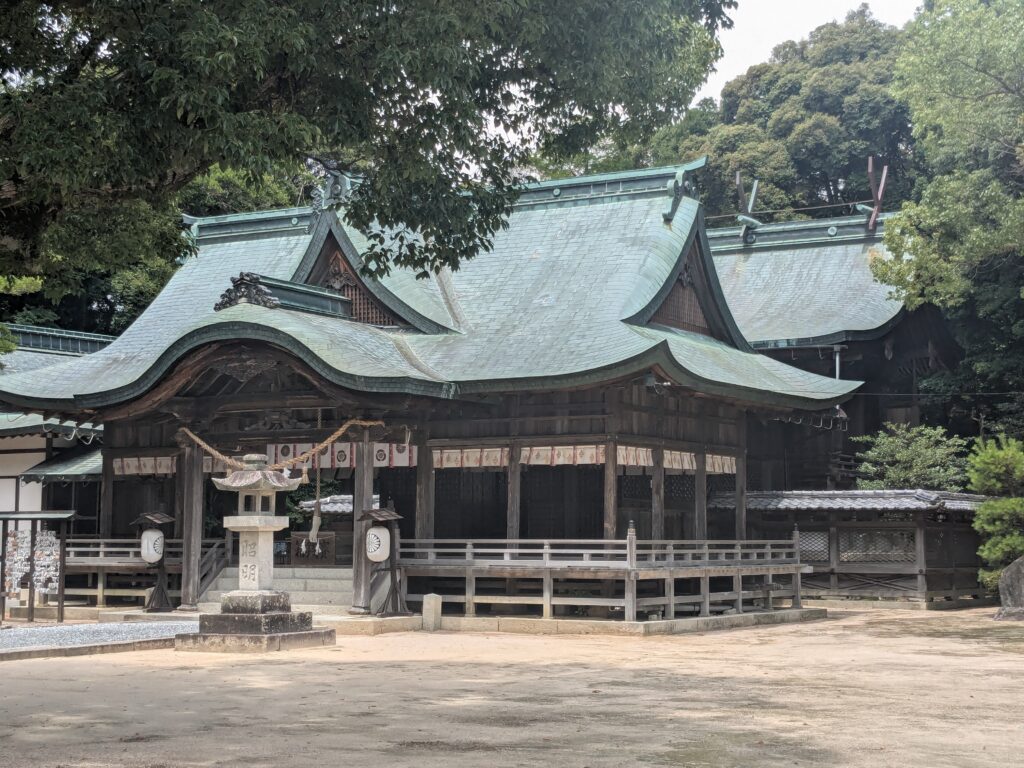 玉祖神社,社殿