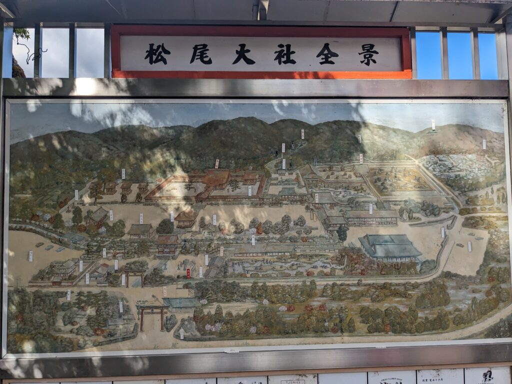 松尾大社社殿,拝殿,鳥居