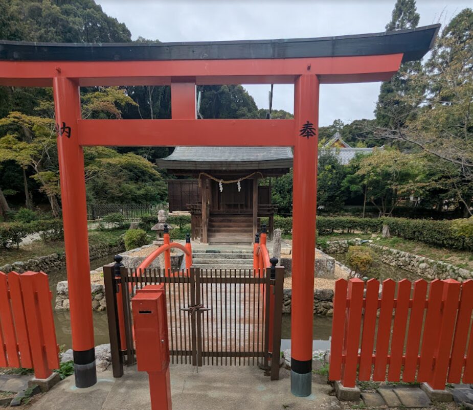 龍田大社,下照神社
