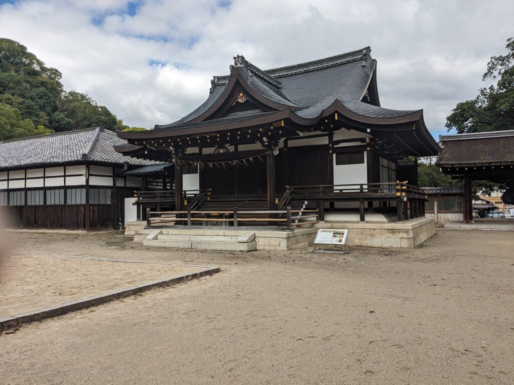 石清水八幡宮,頓宮