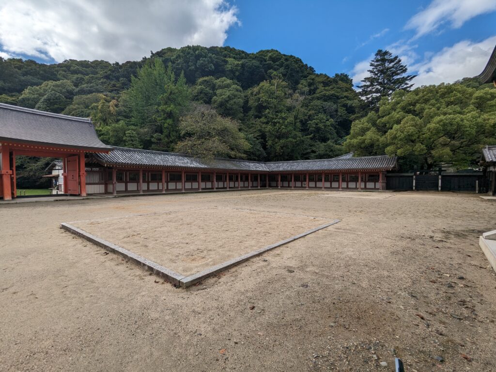 石清水八幡宮,頓宮