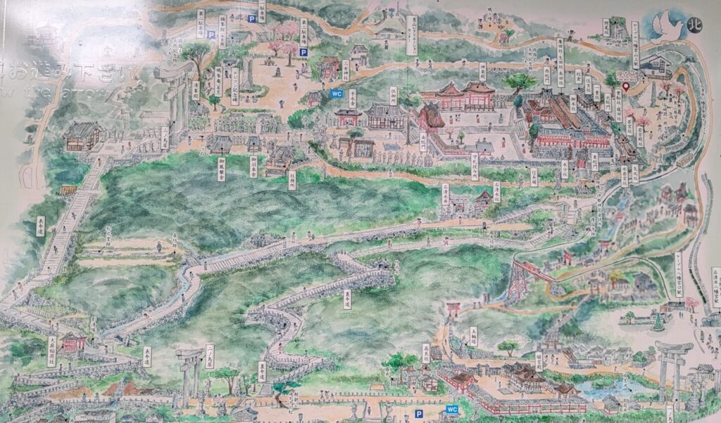 石清水八幡宮の境内