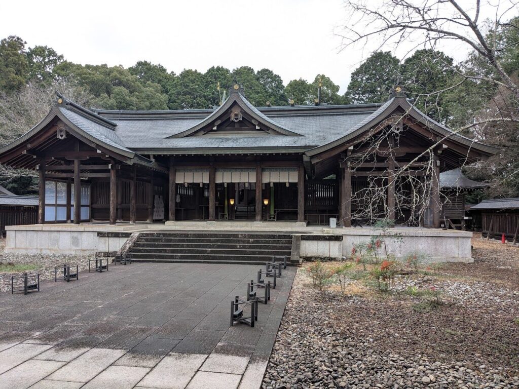 吉野神宮,社殿