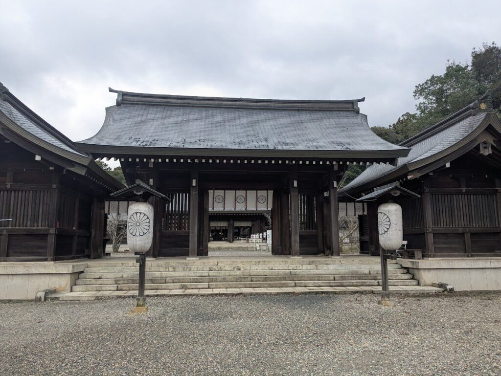 吉野神宮,神門