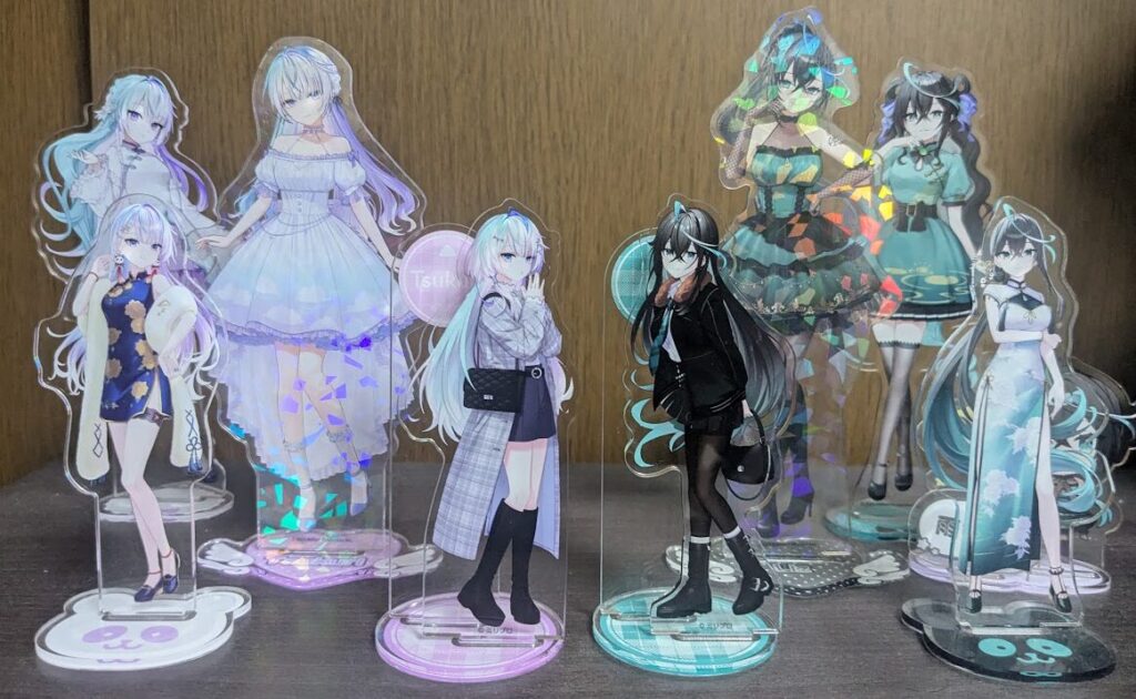 雨夜リズ,眠雲ツクリ,アクスタ