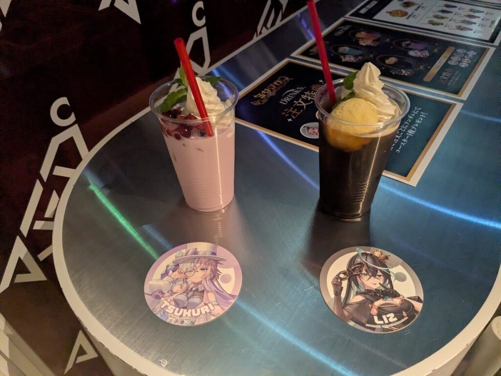 雨夜リズ,眠雲ツクリ,コラボドリンク