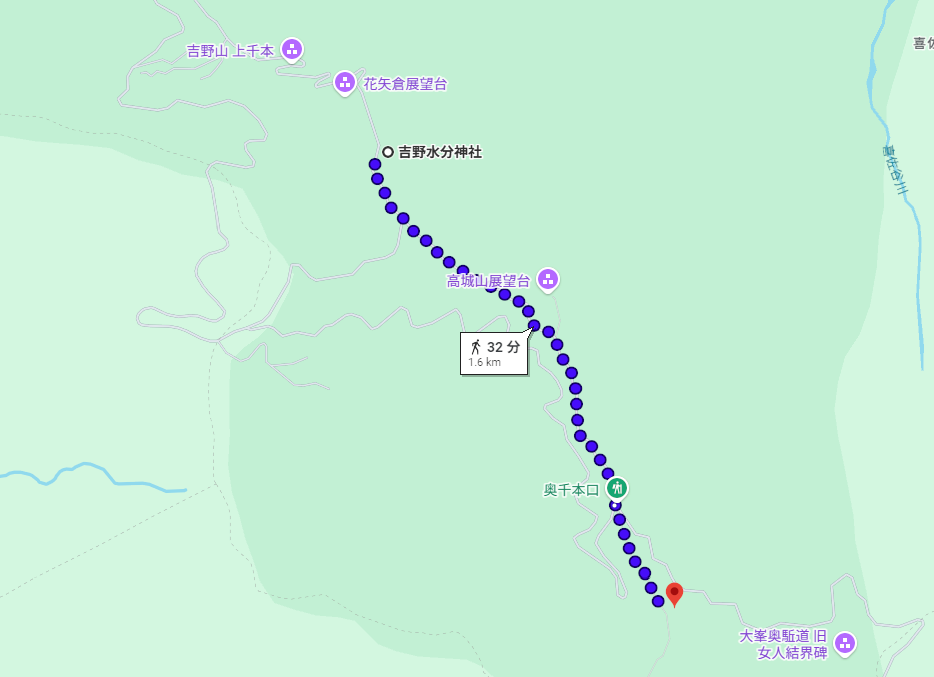 金峯神社,アクセス