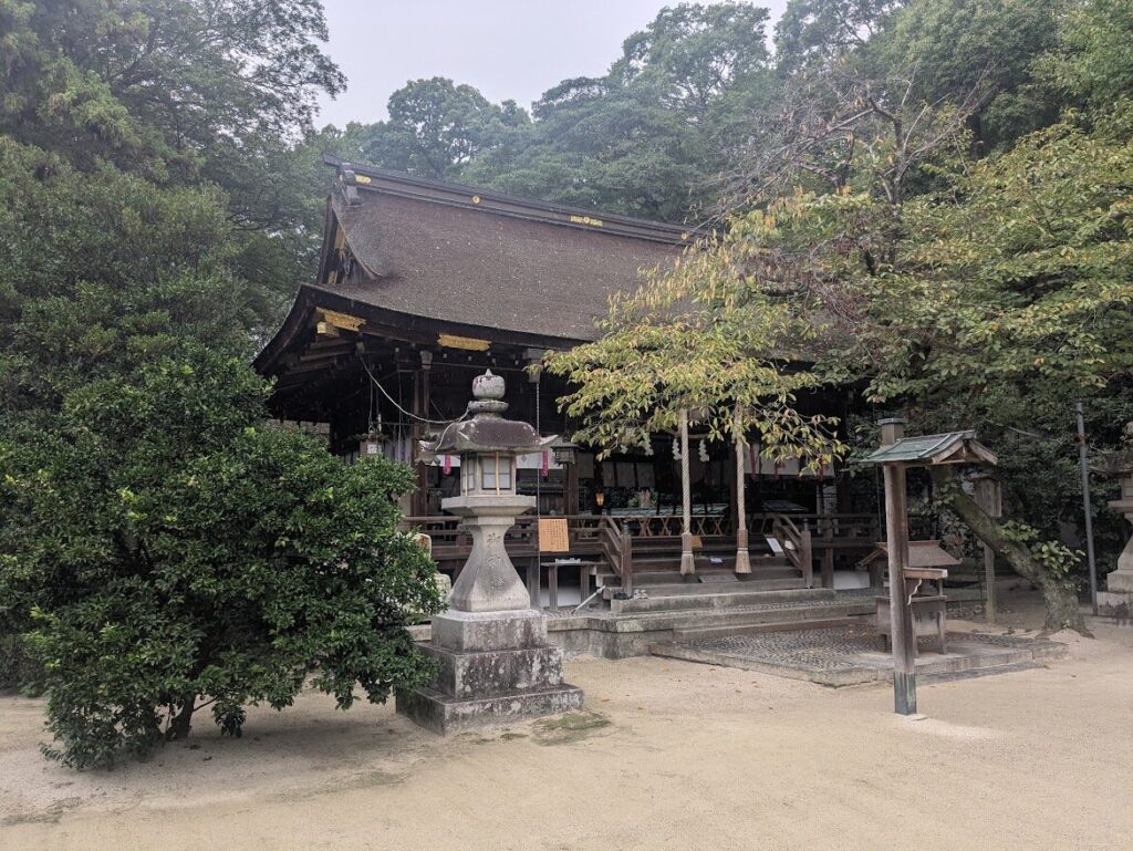 廣瀬大社,社殿,本殿,拝殿