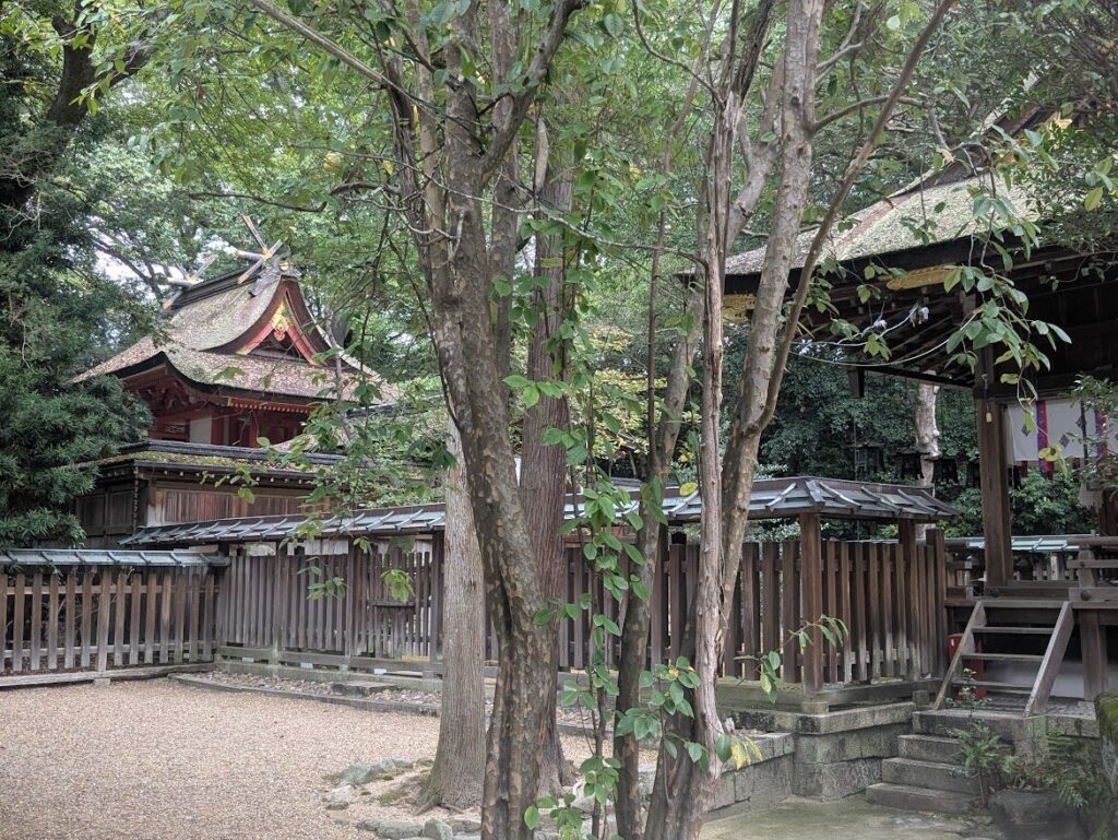 廣瀬大社,社殿,本殿,拝殿