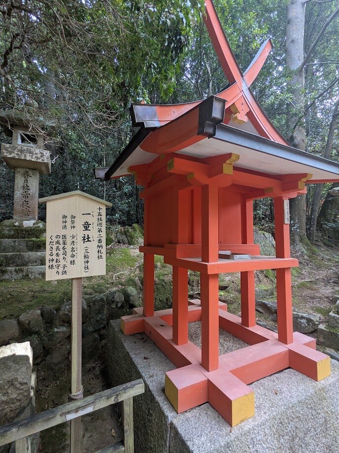 春日大社,一童社(三輪神社)