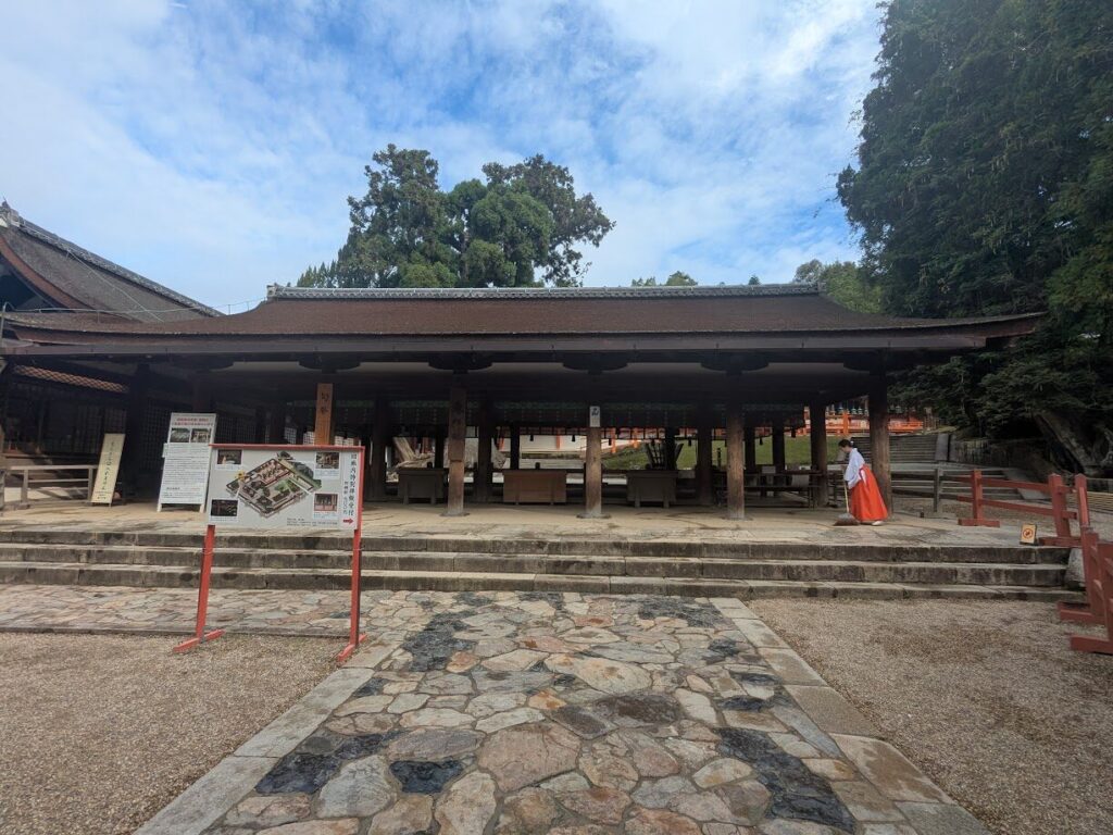 春日大社,幣殿,中門,御廊