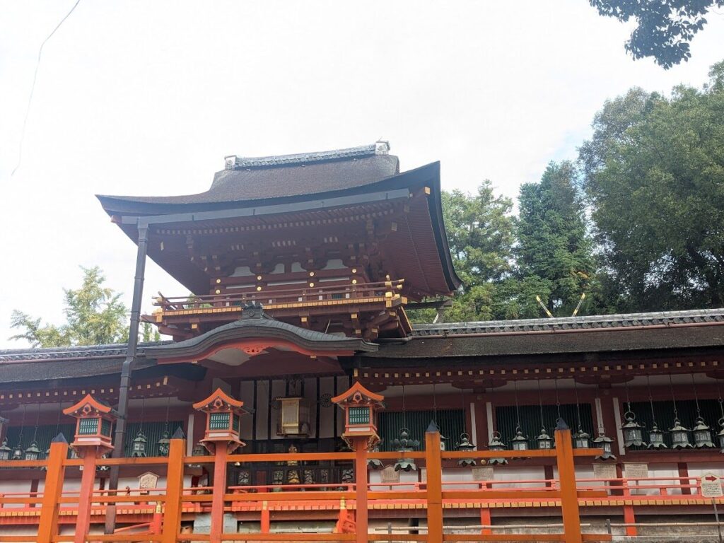 春日大社,幣殿,中門,御廊