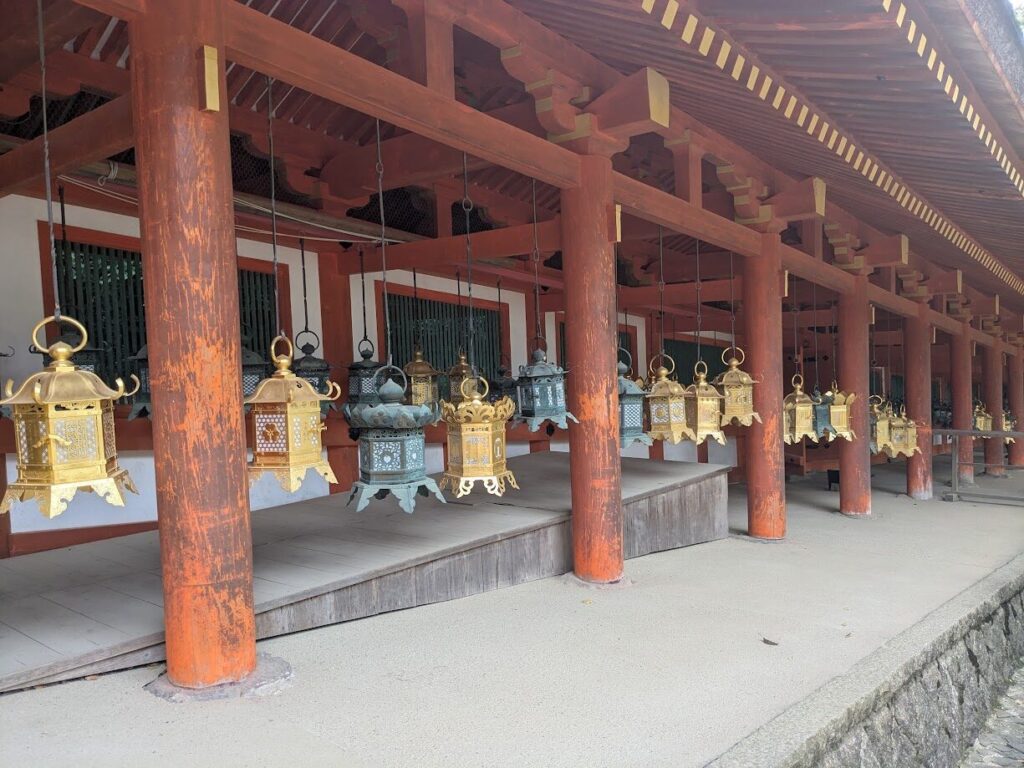春日大社,幣殿,中門,御廊