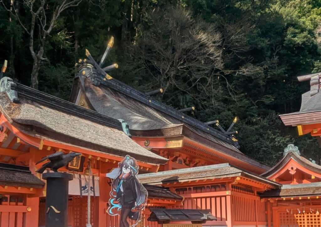 熊野那智大社,雨夜リズ
